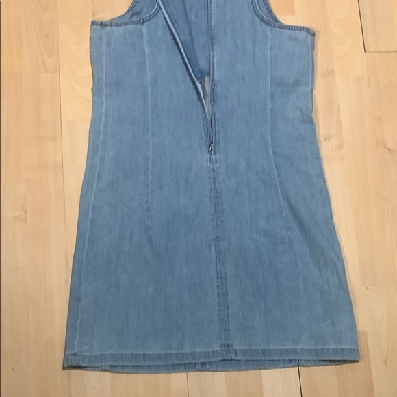 NWT Calvin Klein Denim Sleeveless Dress - Picture 7 of 11